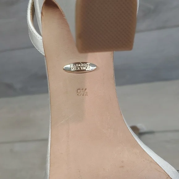 Badgley Mischka Womens Heels Sandals shoes sz 9.5 - Picture 11 of 12
